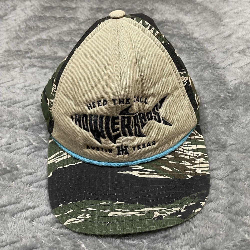 Howler Bros Men SnapBack Rope Hat Adjustable Surf Wear Shark Camo